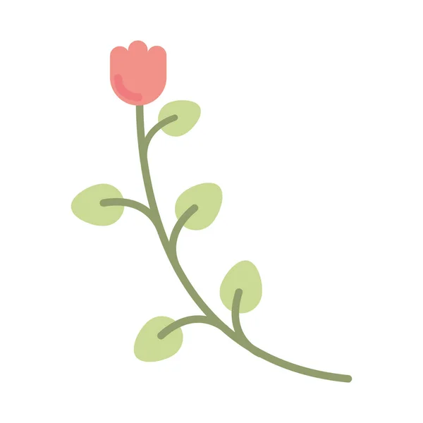 Цветок Листья — стоковый вектор
