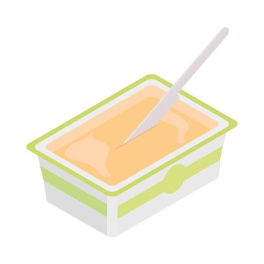 Tereyağı, süt ürünü ve bıçak simgesi