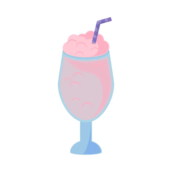Smoothie Milk Product Icon Isolated — Image vectorielle