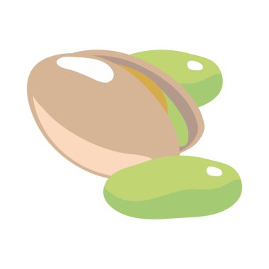 Doğa tohumları süper yiyecek ikonu izole