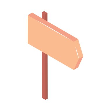 direction location signal icon isometric