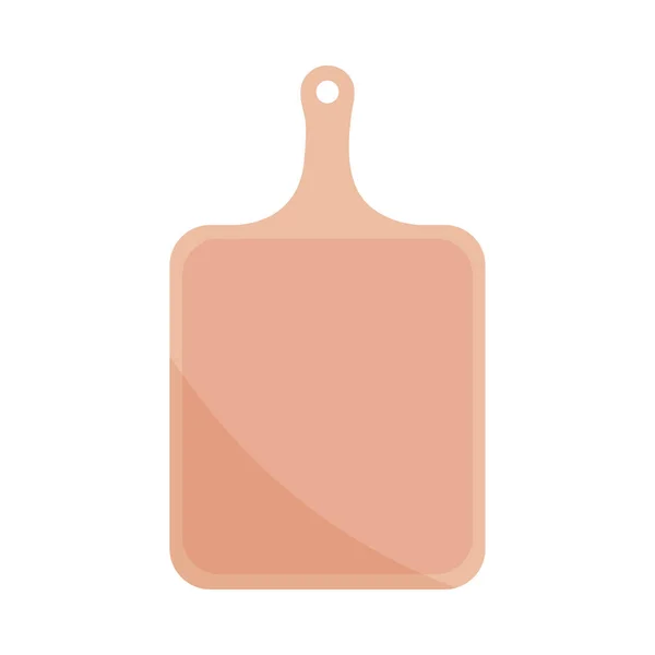 Kitchen Cutting Board Icon Isolated — ストックベクタ