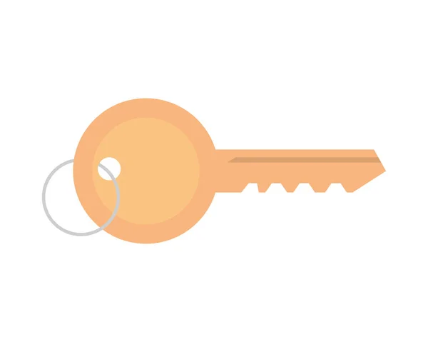 Key Real Estate Icon Isolated — Stockvektor