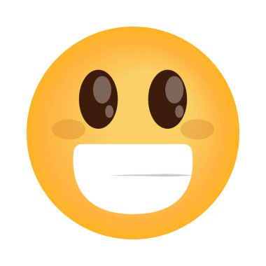 smile emoji happy isolated icon