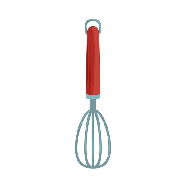 Whisk Utensil Kitchen Icon Isolated — Vector de stock