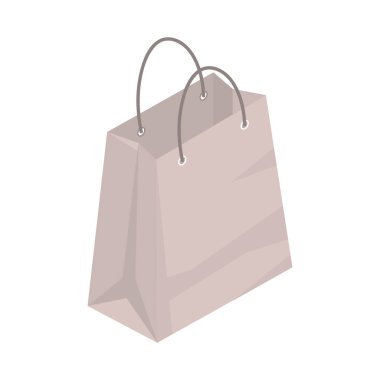 take away bag commerce mockup icon