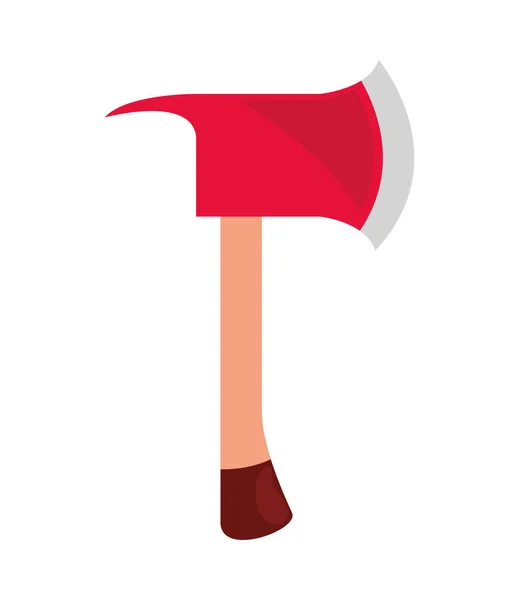 Axe Tool Icon Flat Isolated — 图库矢量图片