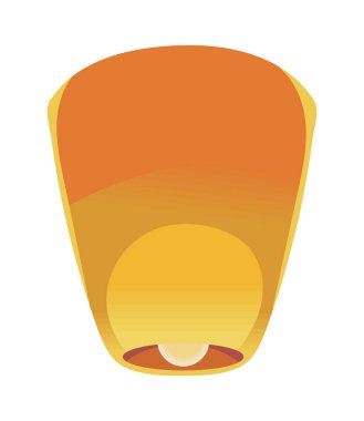 lantern light decoration icon isolated