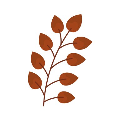 leaf tree nature icon isolated