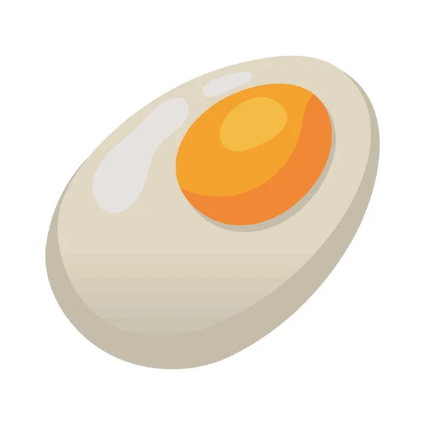 Egg Food Cartoon Icon Isolated — Stockvector