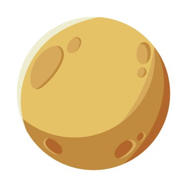 Dolunay simgesi izole edildi