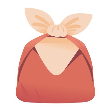 korean gift present isolated icon