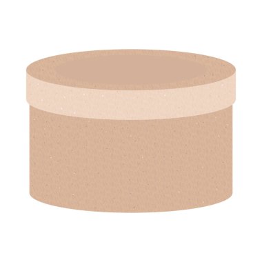 eco round package mockup icon