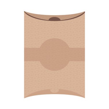 ecology packaging envelope mockup icon