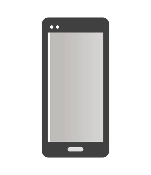 Mockup Smartphone Device Isolated Icon — Vector de stock