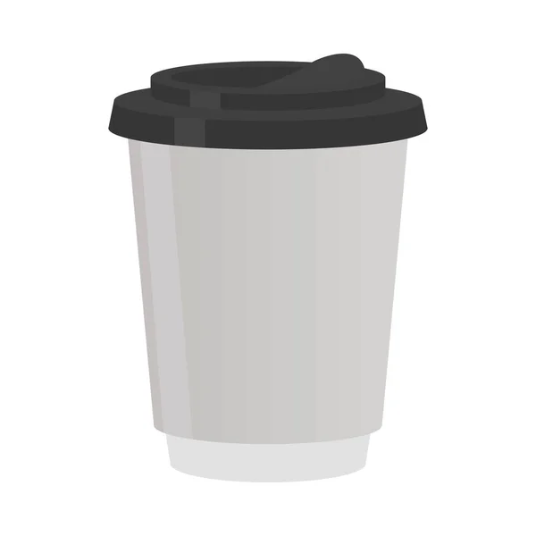 Mockup Takeaway Cup Isolated Icon — Vettoriale Stock