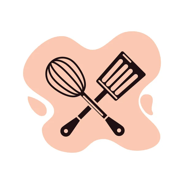 Іконка Кухонного Посуду Плоский Вектор — стоковий вектор
