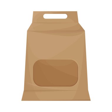 take away cardboard pack mockup icon