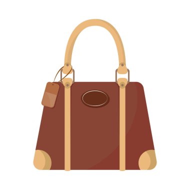 handbag isolated icon on white background