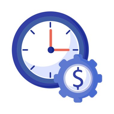 time business tasks design icon