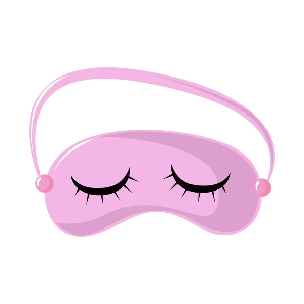 Sleep Mask Beauty Korean Icon — Stock vektor