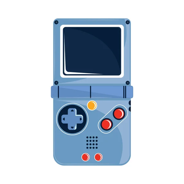 Video Game Console Portable Style Icon — стоковый вектор