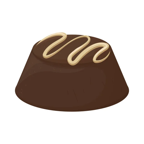Sweet Chocolate Bon Bon Icon — стоковый вектор
