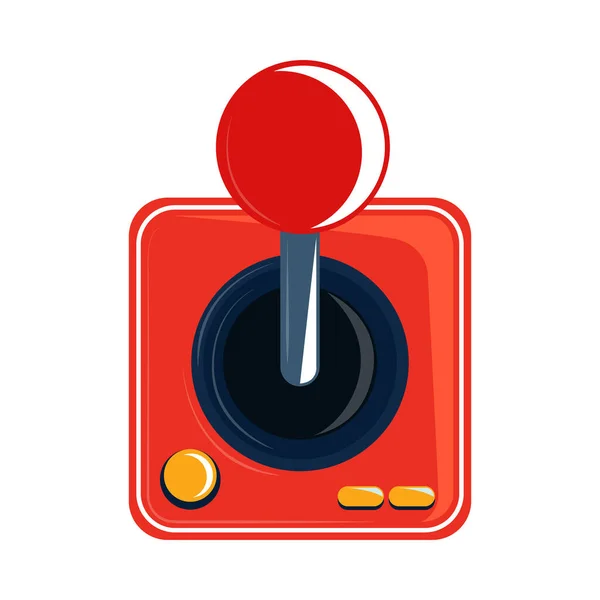 Joystick Video Game Style Icon — стоковый вектор