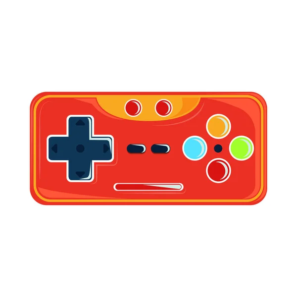 Gamepad Video Game Style Icon — стоковый вектор