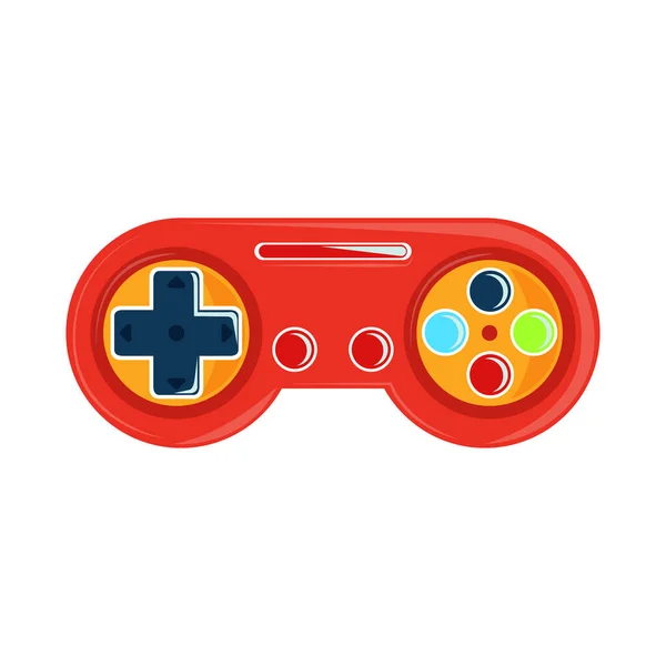 Control Game Video Style Icon — Archivo Imágenes Vectoriales