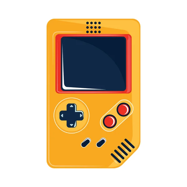 Game Console Handle Style Icon — Image vectorielle