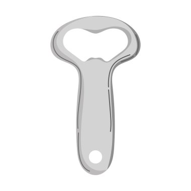 Açılış şişesi simgesi izole edildi