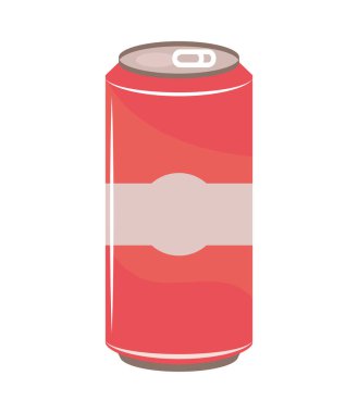 Soda kutusu içecek ikonu izole