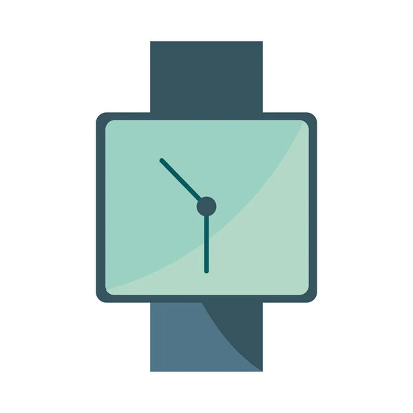 Reloj Tiempo Icono Del Reloj Pulsera Aislado — Vector de stock
