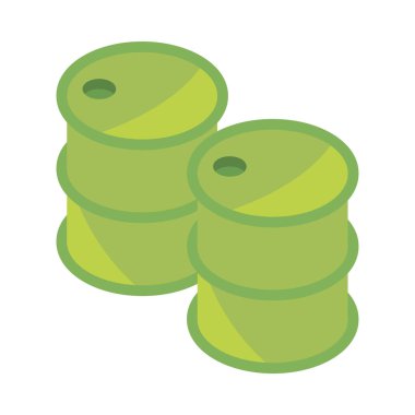 ekoloji biyo-varil enerji izometrik simgesi