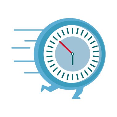 hızlı saat simgesi izole edildi