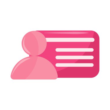 Glasmorfizm simgesinde kullanıcı web sitesi