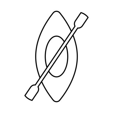 Kano taşıma doğrusal simgesi izole edildi