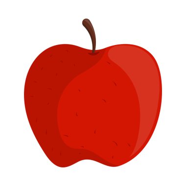 elma meyve toplama simgesi izole