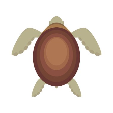 Kaplumbağa hayvan kağıdı sanat simgesi