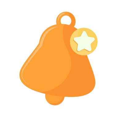 Glasmorfizm simge vektöründe çan