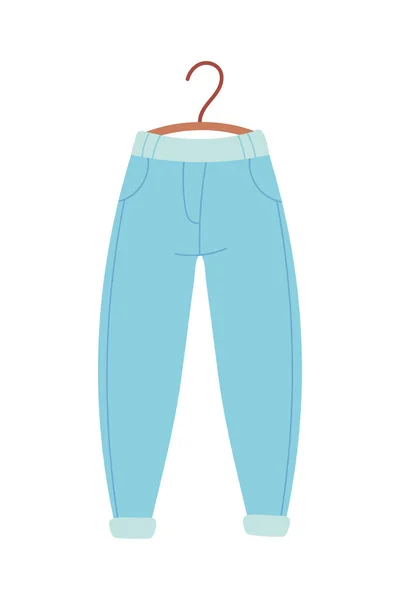 Pantolon Askıda Çamaşır Ikonu — Stok Vektör