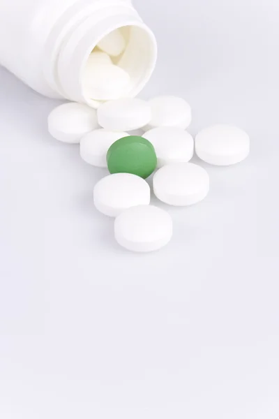 Different kind of pill — Stock Photo, Image