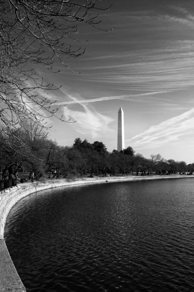 Washington-monumentet – stockfoto