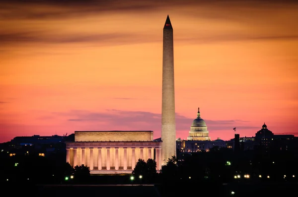 Washington dc skyline — Stockfoto