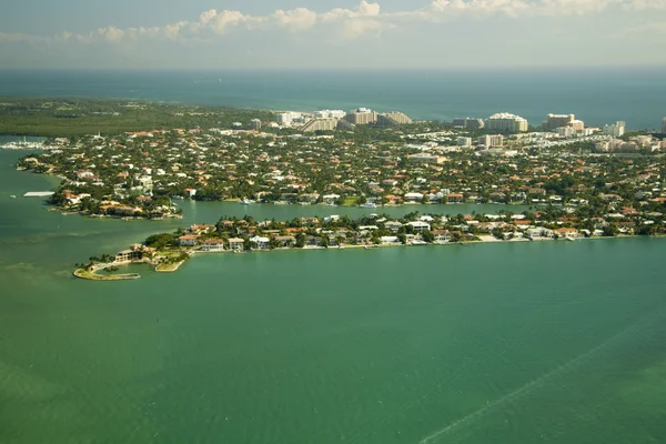 Costa da cidade de Miami — Fotografia de Stock