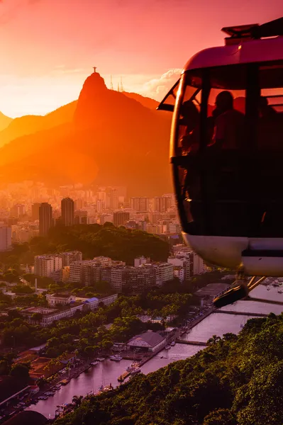 Carro de cabo aéreo — Fotografia de Stock