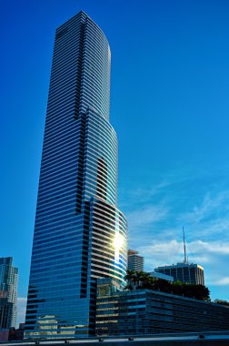 Skyscraper in Miami clipart
