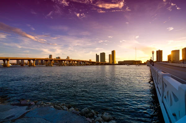 Venetian Causeway — Stock Photo, Image