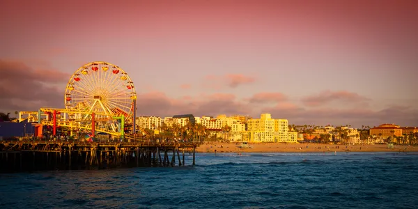 Molo di Santa Monica — Foto Stock